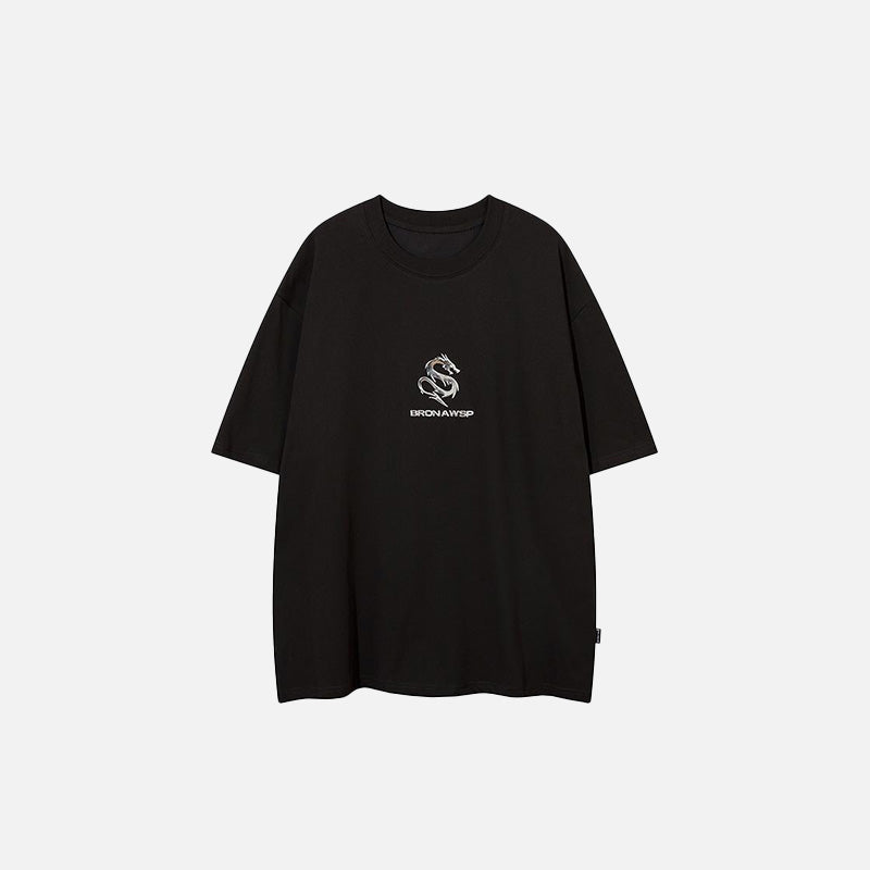 T-Shirt mit Drachenaufdruck