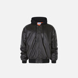 Oversized Loose PU Leather Jacket