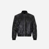 Loose Washed Embroidered Jacket