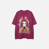 Y2K Whimsical Doll T-shirt