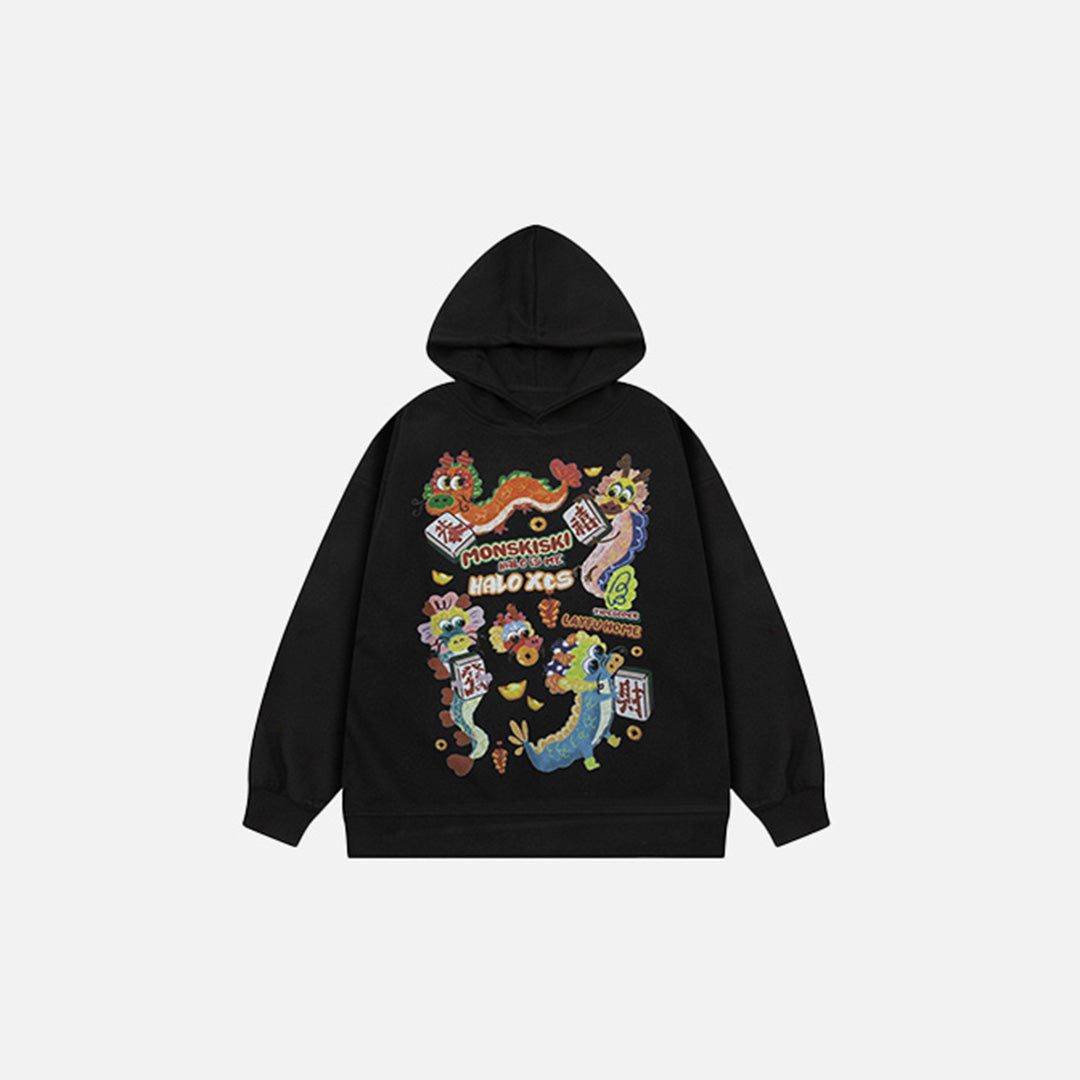 Urban Graffiti Monstar Hoodie