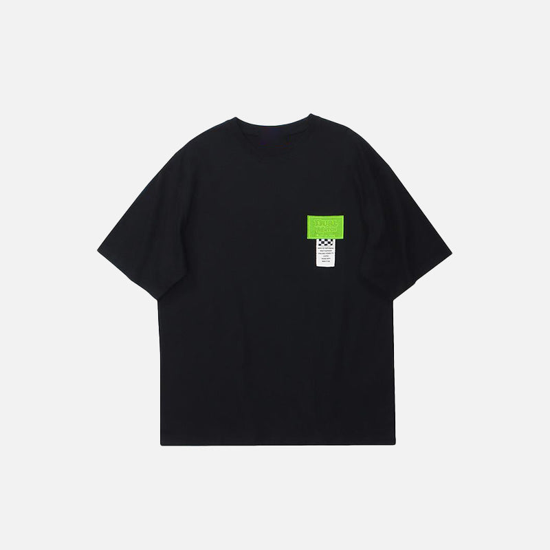 T-Shirt mit Aufdruck „Strafzettel wegen Geschwindigkeitsübertretung“