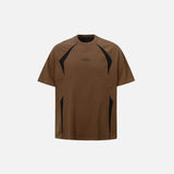 T-shirt patchwork brodé