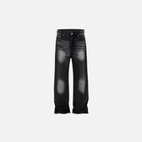 Faded Black Denim Jeans