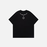 Loose Chain bedrucktes T-Shirt