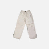 Elastic-waist Baggy Pants