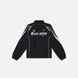 Loose Letter Printed Sports Jacket