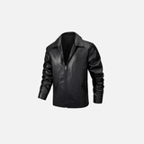 Veste en cuir décontractée de motard pour le printemps et les activités de plein air