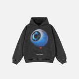 Y2K See All Thing Eye Grafik-Hoodie