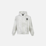 Y2K Washed Shield Emblem Hoodie