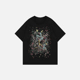 Ancient China Retro Embroidery T-shirt
