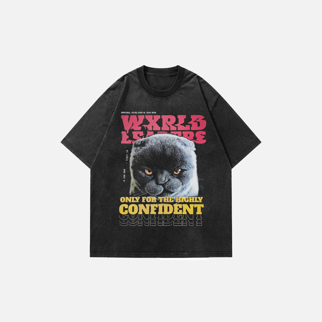 T-shirt graphique Leader Cat