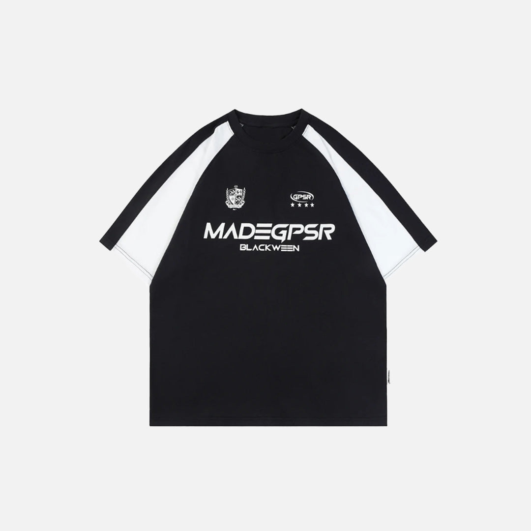 Blackween Raglan Graphic T-shirt