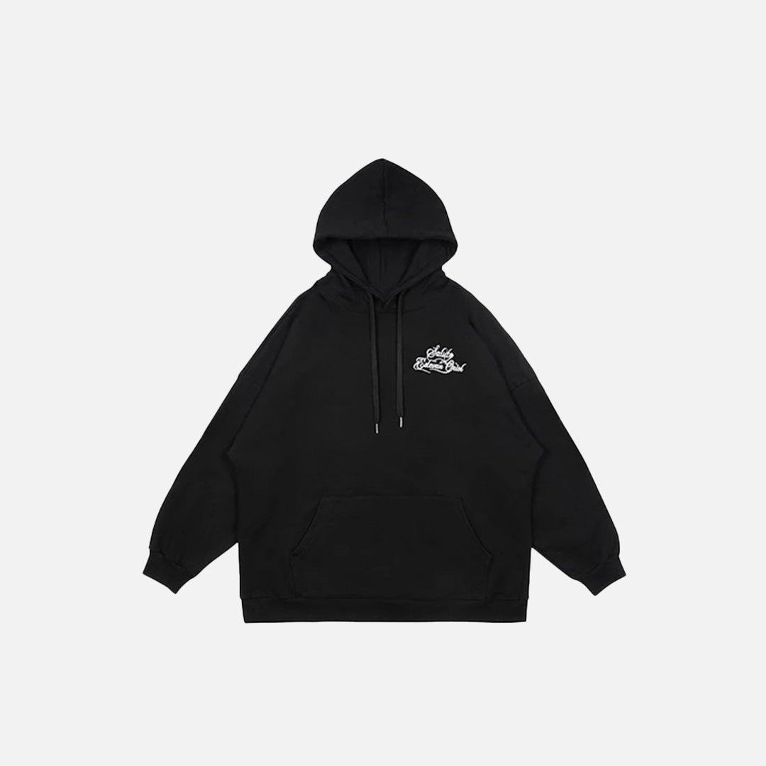 Y2K Hand Gesture Hoodie