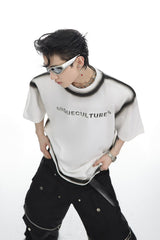 Logo-bemaltes T-Shirt 