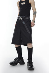 Gerade Anzugshorts 