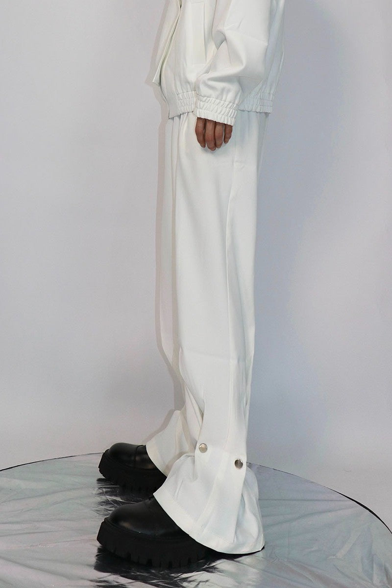 Lockere, gerade geschnittene Hose 