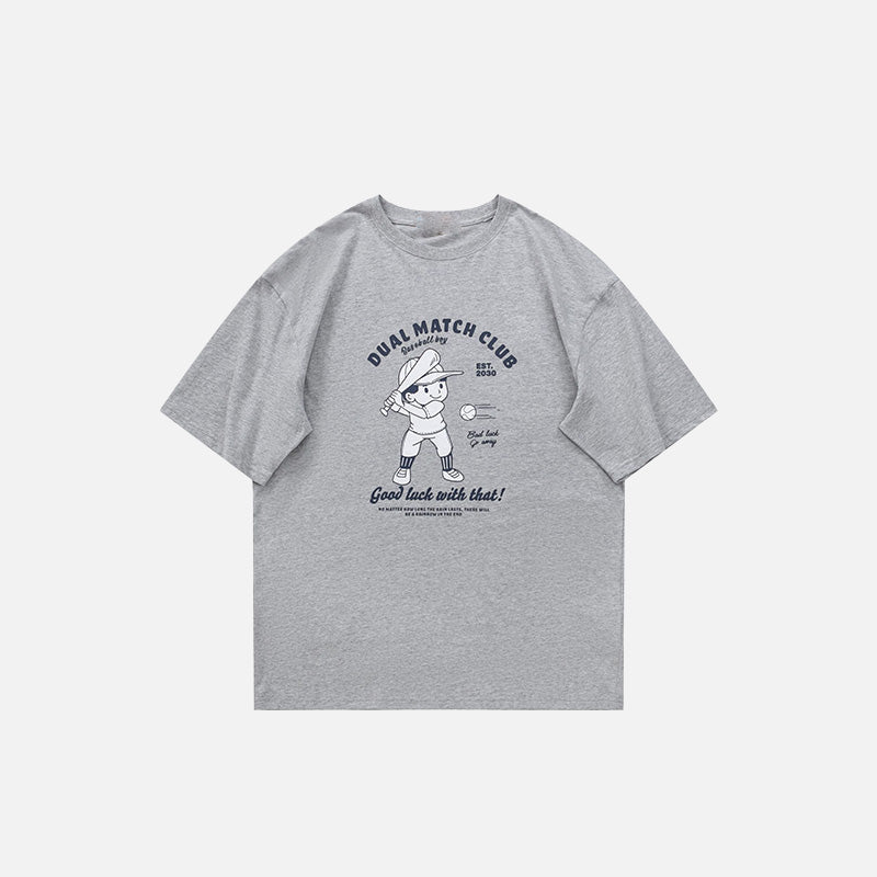 Lockeres Baseball-T-Shirt