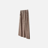 Women's Washed Loose Slit Long Skirt