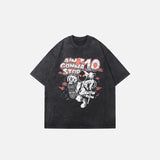 Washed Loose Anger Reveage T-Shirt