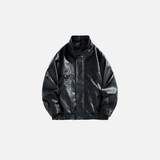 Retro Motorcycle Leather Jacket