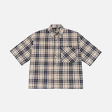 Viya Kurzes, lockeres Pop-Shirt