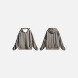 Edgy Urban Zip-Up Hoodie