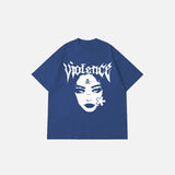 Vintage Gothic-T-Shirt für Damen