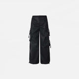Pantalon cargo ample et large
