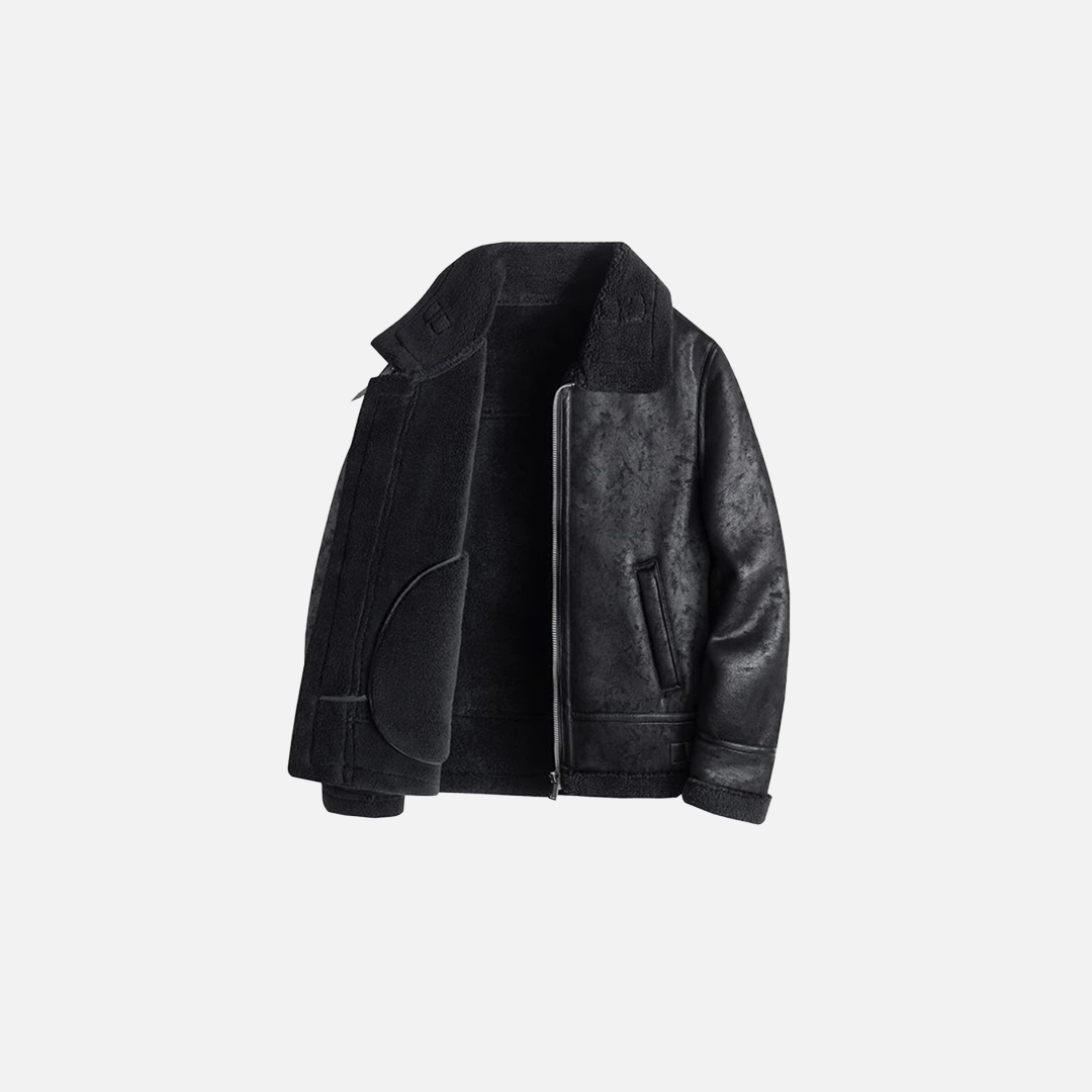 Hochwertige Motorradjacke aus Leder