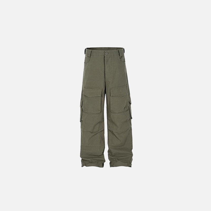 Pantalon cargo vintage multipoches