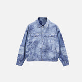 Oversized Loose Washed Denim Jacket