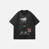 Oversized Vintage Graphic Washed T-shirt