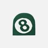 Boules de billard, bonnets en maille douce