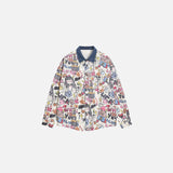 Animated Graffiti Patterned Shirt
