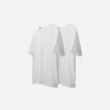 Black And White Solid Color T-shirt