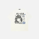 T-shirt rétro anime japonais