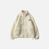 Flauschige Fleecejacke