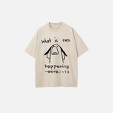 Sovob Distressed Washed Homme T-Shirt