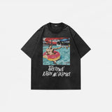 T-shirt oversize à imprimé graphique