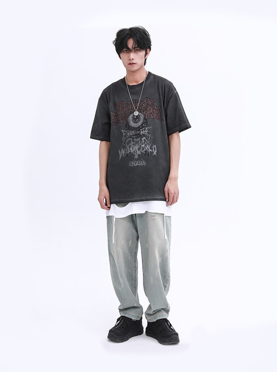 The System Retro Drop Shoulder T-shirt