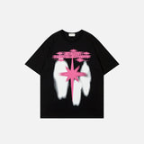 Sternenschatten-Grafik-T-Shirt