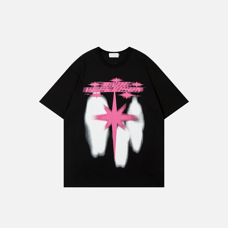Star Shadow Graphic T-Shirt