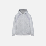 Y2K Stylish Oversized Zip-Up Hooded Sweatshirt