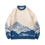 Snow Mountain Winter Sweater