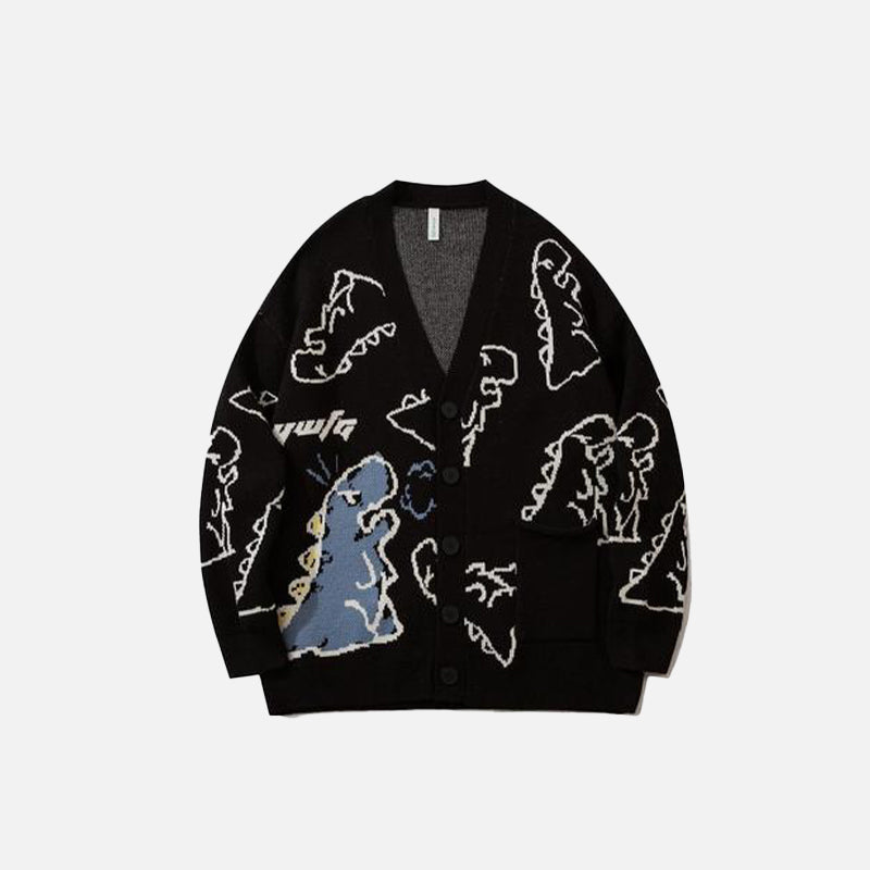 Niedlicher Dinosaurier-Cardigan