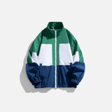 Streetwear Colorful Retro Hip Hop Windbreaker Jacket