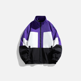 Streetwear Colorful Retro Hip Hop Windbreaker Jacket