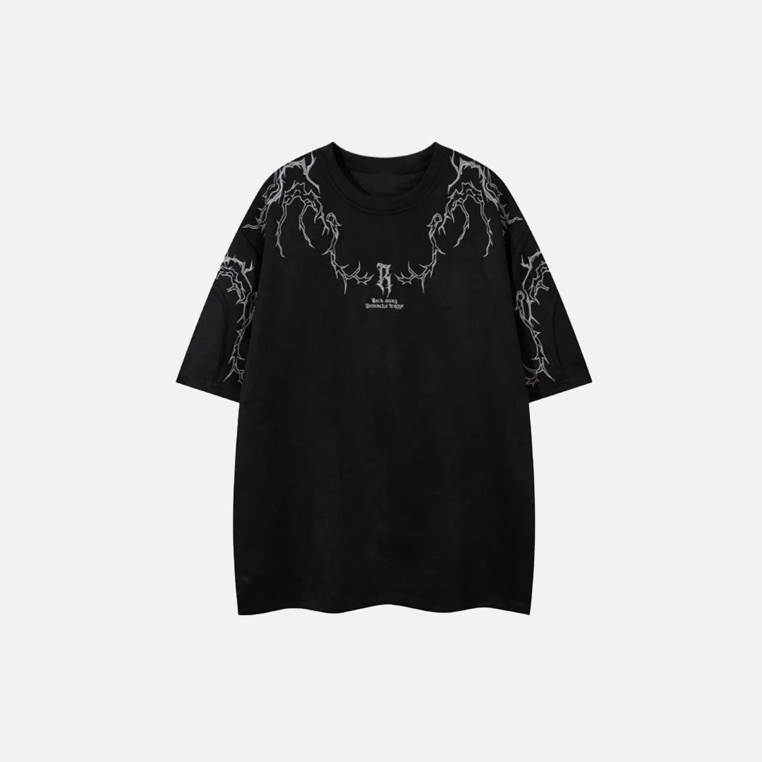 T-shirt à message Thronlight