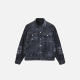 Oversized Loose Washed Denim Jacket